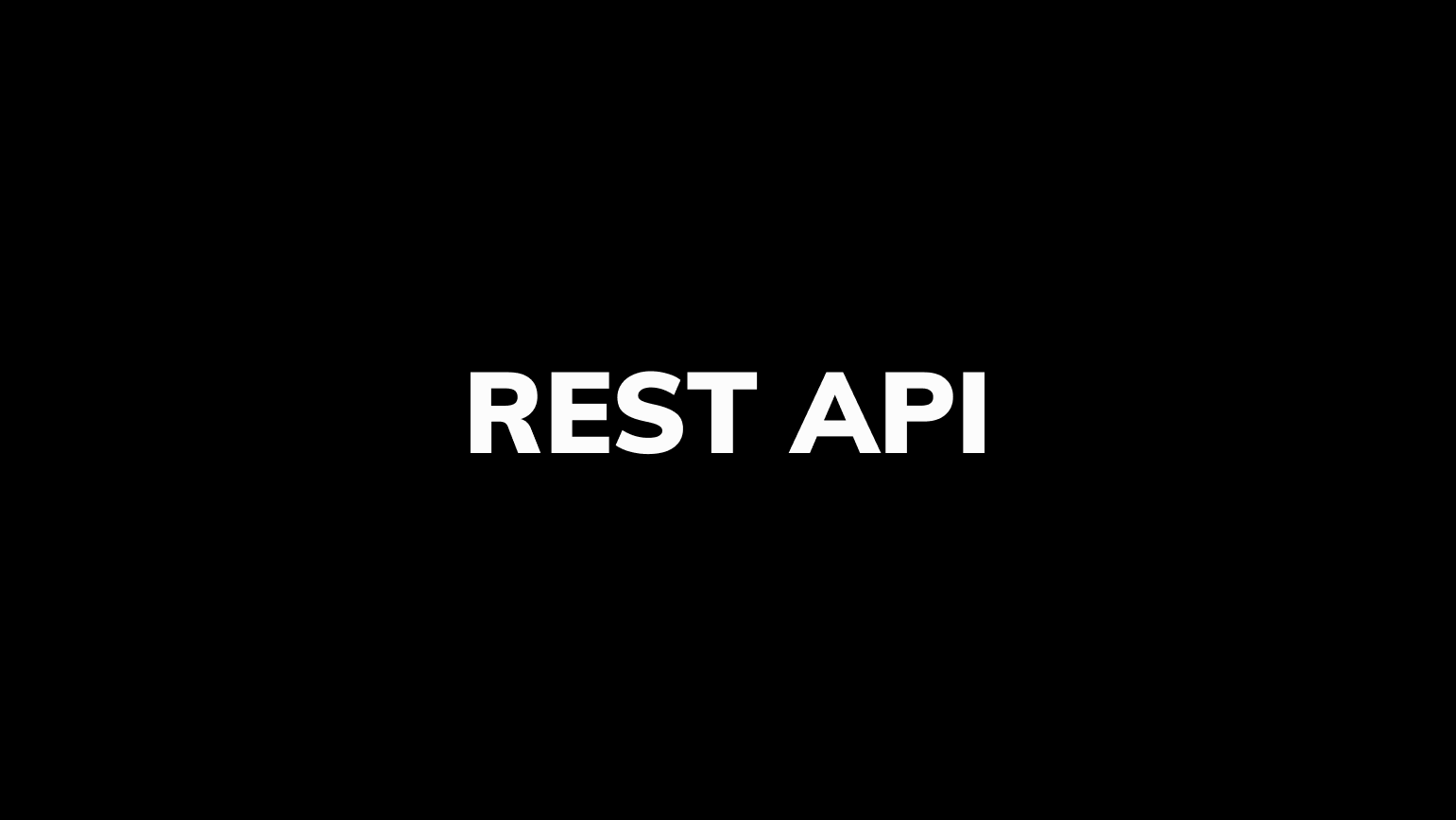 rest api